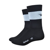 DeFeet Aireator 5" Team Black w/White Stripe Photo