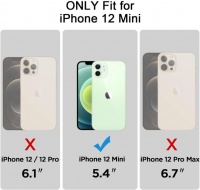 Digitronics Protective Transparent Shockproof Gel Case for iPhone 12 Mini Photo