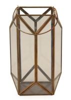 Hanging Glass Geometric Terrarium Tealight/Candle Holder Photo