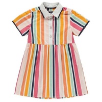 SoulCal Infant Girls Shirt Dress - Summer Stripe Photo