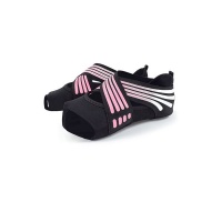 Women's Non Slip Yoga Shoes - Black/Pink Photo