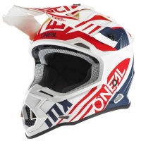 O'Neal - Helmet - Series 2 - Spyde - White/Blue/Red Photo
