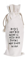 PepperSt Wine Bag | Roses are Red wine is also Red. Poems are hard. Photo