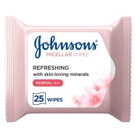 Johnson's Facial Wipes Daily Essentials Normal Skin 25 piecess Photo