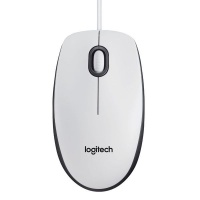 Logitech Mouse M100 -White USB Photo