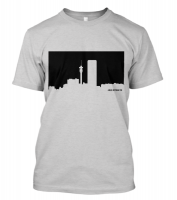 Jozi Streets T-Shirt Cloud Grey – Black Photo