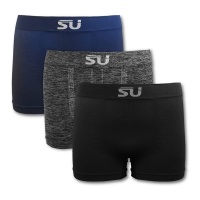 Seamfree Underwear - Mens Seamless Boxers - 3 Pack Photo