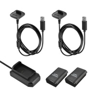 Play and Charge Kit Bundle for Xbox 360 Wireless Controllers Photo