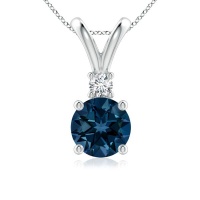 Civetta Spark Mimi Necklace with Swarovski Demin Blue Crystal Photo