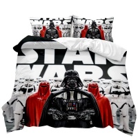 STAR WARS Vader 3D Printed Double Bed Duvet Cover Set Photo