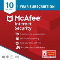 McAfee Digital Download - Internet Security 10-Device Photo