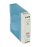 Mean Well - AC/DC DIN Rail Power Supply - ITE 1 Output - 10W - 24V - MDR-10-24 Photo