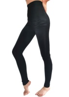 Be llezza Signora High Waist Fleece-Lined Thermal Denim Leggings 4 Way Stretch Elastic Jean Photo