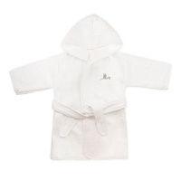 bebedeparis Baby Bathrobe/Gown - White Photo