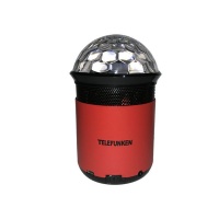 Telefunken Portable Bluetooth Speaker TBS-50B - Red Photo