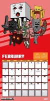 Minecraft - 2021 Square Wall Calendar Photo