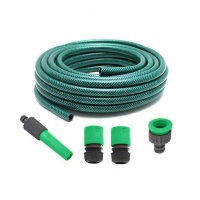 DH - High-Quality PVC Hose Pipe With Fittings - 12MM X 20M Photo