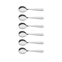 Tramontina 6 Piece Soup Spoon Set Essential Range Stainless Steel Photo