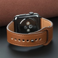 Meraki Leather Band for Apple Watch - 42mm/44mm Black Photo