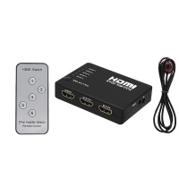 Raz Tech HDMI Switcher 5" 1 out with IR Wireless Remote HDMI Splitter Converter box Photo