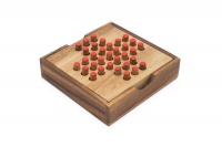 SiamMandalay Peg Solitaire Wooden Game Photo