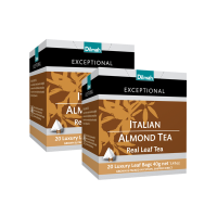 Dilmah - Exceptional Italian Almond Tea - 40 Tagged Tea Bags Photo
