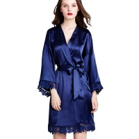 ULC Madrid Dressing Gown - Blue Photo