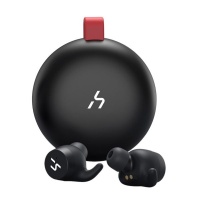 Hakii FIT - Sport Bluetooth Earphones Wireless Charging - Black & Red Photo