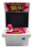 Retro Mini Arcade Game Console Handheld Player - Pink Photo