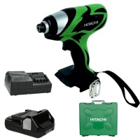 Hitachi - Impact Driver Battery and Charger Combo - Photo