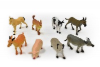 Assorted Farm Animals in a Set - 8 pieces Photo