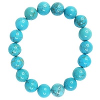 Earth Stone Collection - Turquoise Charm Stone Bracelet Photo