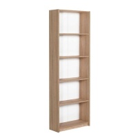 Adore Max Bookcase - 5 Shelves - Sonoma Photo