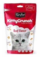 Kit Cat Kitty Crunch Beef Flavour Cat Treats 60g Single Pack Photo