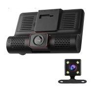 1080P TRIPLE Camera Vehicle DVR Dashcam Photo