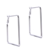 Lily & Rose 50mm Oversized Square Hoop Earring Photo