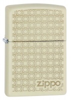 Zippo Lighter 216 Geometric Boxes Design Photo