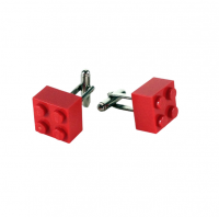 OTC Lego Piece Block Novelty Pair of Cufflinks - Mens Gift Photo