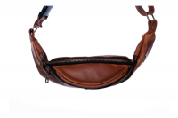 TAN Leather Goods - Johnny Leather Moon Bag Photo