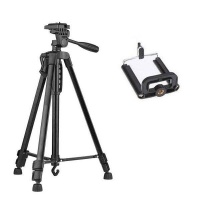 Portable Tripod Stand With Phone Holder -3366 Photo