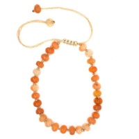 Lily & Rose Orange tone pull bracelet VB6501 Photo