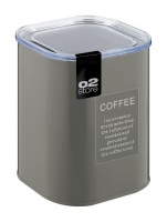 O2 Store Coffee Cannister Grey Photo