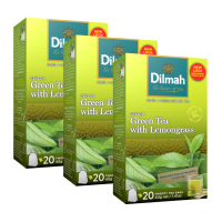 Dilmah - Ceylon Green Tea with Lemongrass - 60 Tagged Tea Bags Photo