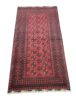 Persian Afghan Carpet 200x100cm Photo