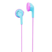 Maxell Stereo Earphones - BLACK and PINK Photo