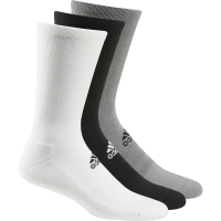 adidas Men's Crew Socks - 3-Pack- Grey Photo