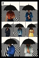 THE UMBRELLA ACADEMY - Family Poster with Black Frame Photo