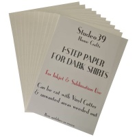 Studeo39 - Iron-On Dark T-Shirt Transfer Paper - 10 Pack Photo