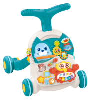 Jack Brown 2" 1 Baby Baby Music Walker and Active Table - Blue Photo