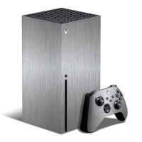 SKIN-NIT Decal Skin For Xbox Series X: Brushed Steel Photo